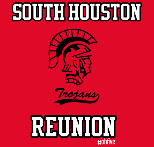 Class of 2005 Trojan Reunion shirt design - zoomed