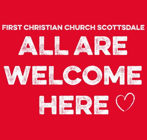 First Christian Church Scottsdale, AZ Outreach Fundraiser shirt design - zoomed