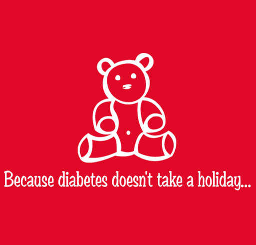 For kids with diabetes shirt design - zoomed