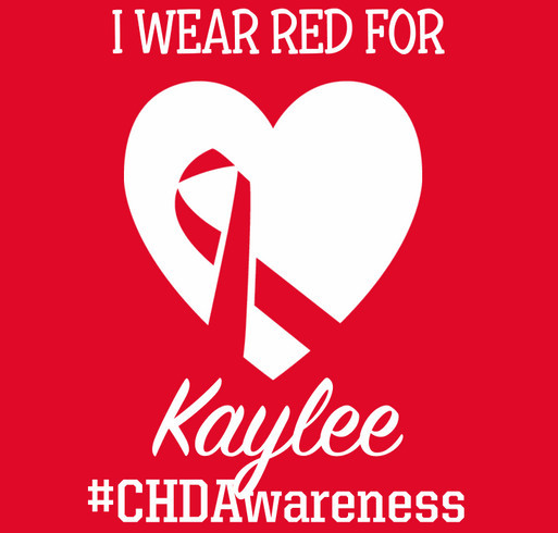 Wear red to help heal Kaylee's heart shirt design - zoomed