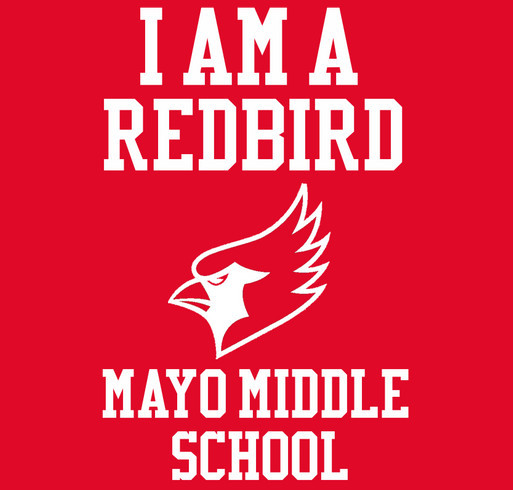 Mayo Middle School shirt design - zoomed