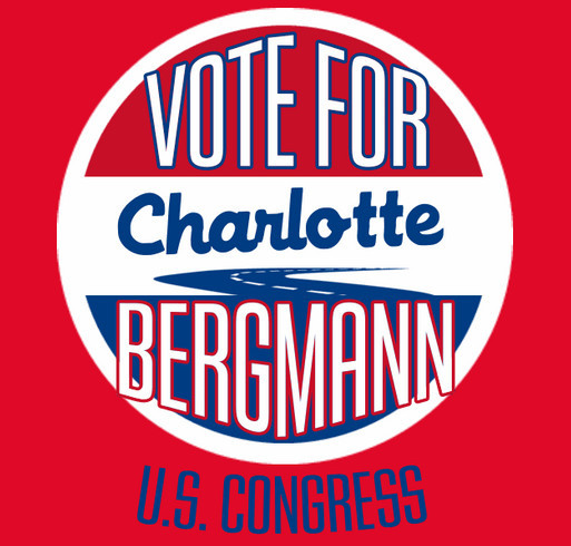 Support Bergmann for Congress shirt design - zoomed