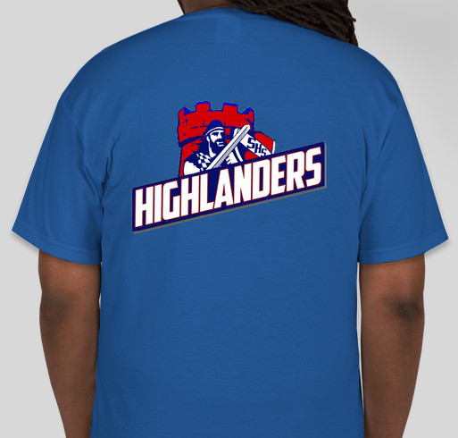 2016 Somerville Highlander Baseball Fundraiser Fundraiser - unisex shirt design - back