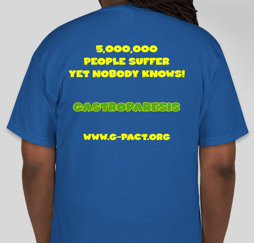 Help Fight Cori's Battle of GP and CIP Fundraiser - unisex shirt design - back