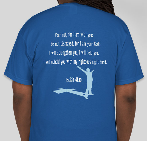 Mark Shirley a CCU patient in need of medical expense help Fundraiser - unisex shirt design - back