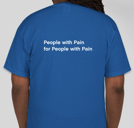US Pain Foundation Fundraiser - unisex shirt design - back