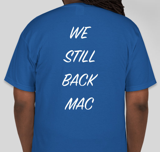 Mac Alumni T-shirt 2019 Fundraiser - unisex shirt design - back