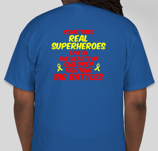 Battle for Brock Fundraiser - unisex shirt design - back