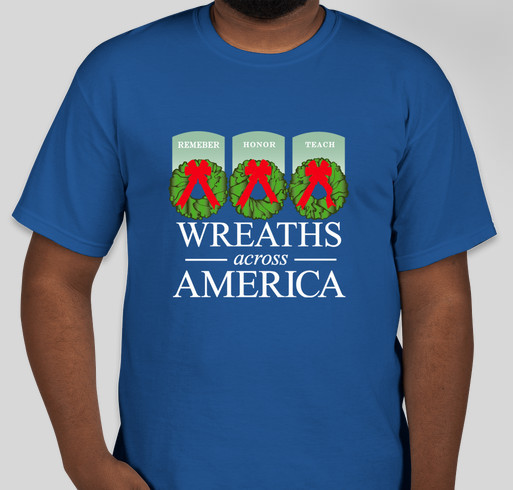 Wreaths Across America Campaign For Arlington's 150th Anniversary Fundraiser - unisex shirt design - front