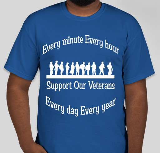 Wahconah Veteran fund Fundraiser - unisex shirt design - front