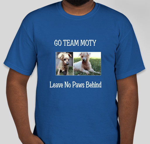 LNPB GO TEAM MOTY! Fundraiser - unisex shirt design - front