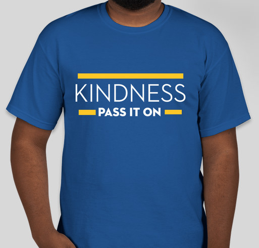 International Bullying Prevention Association: Kindness - Pass it on Fundraiser - unisex shirt design - front