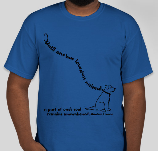 Meet McArdle! Small homeless dog hit by a car needs medical care (dog design) Fundraiser - unisex shirt design - front