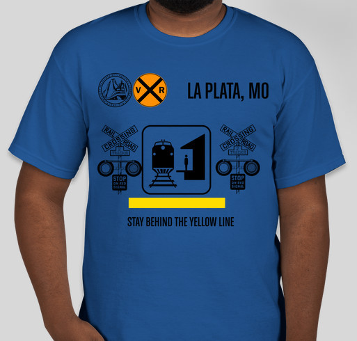 LaPlata Railroad Days Keith Thomas T-Shirt Fundraiser - unisex shirt design - front