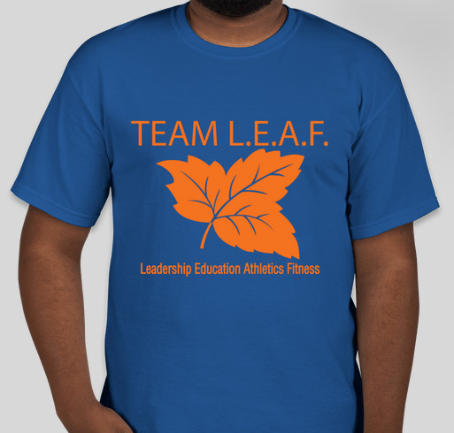 OFFICIAL 2015 TEAM LEAF Track Club T-Shirt Fundraiser Fundraiser - unisex shirt design - front