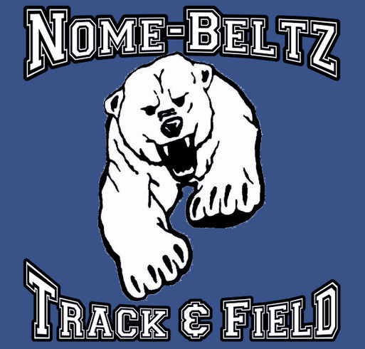 NBHS Track & Field shirt design - zoomed
