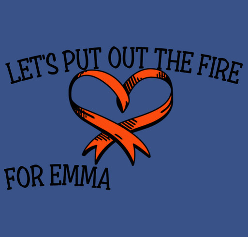 EMMA HARRINGTON CRPS MEDICAL FUND RAISER shirt design - zoomed