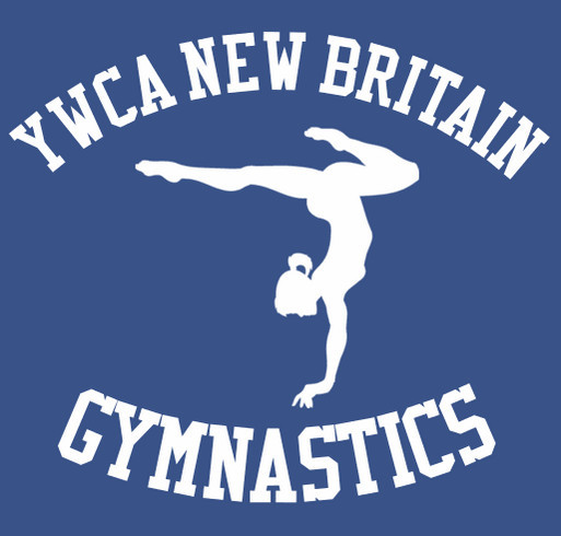 YWCA New Britain Gymnastics Fundraiser shirt design - zoomed
