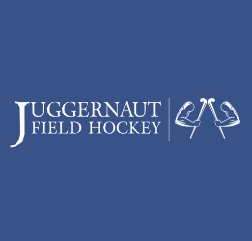 JuggernautFieldHockey.com shirt design - zoomed