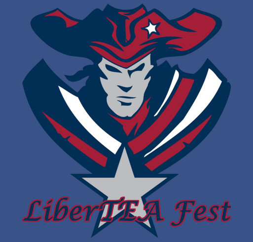 Illinois LiberTEA Fest shirt design - zoomed
