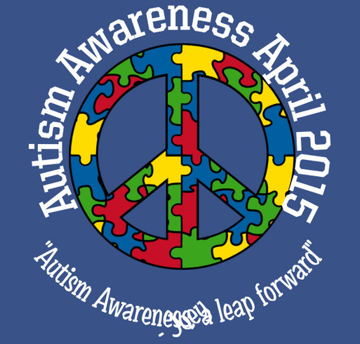 Joey's 2nd Annual Autism Awareness Fundraiser shirt design - zoomed