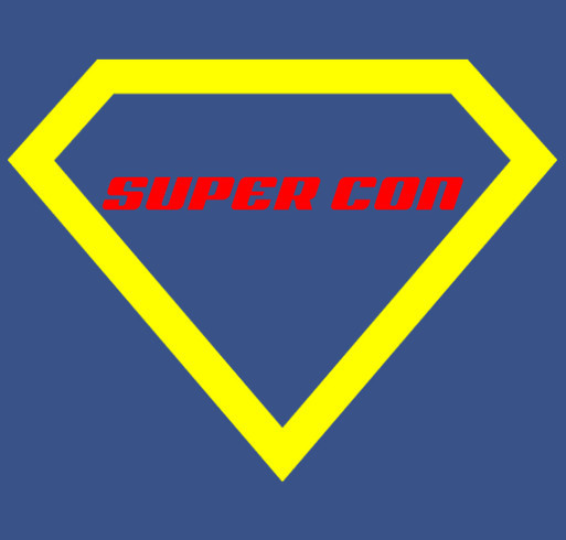 SuperCon shirt design - zoomed