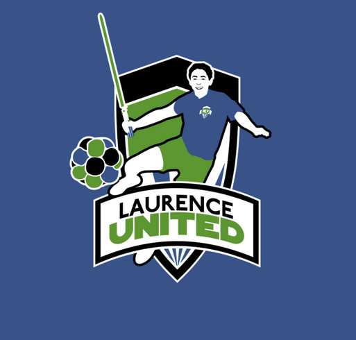 Laurence United shirt design - zoomed