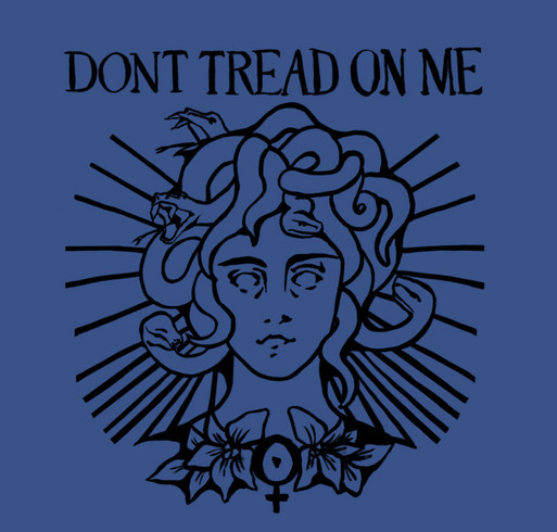 Don't Tread on Medusa shirt design - zoomed
