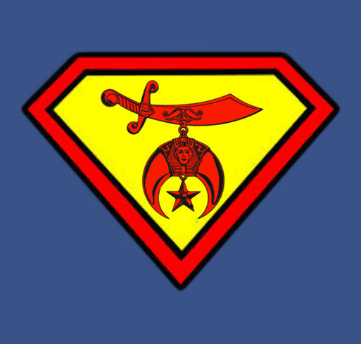 The Original Super Hero Shriners shirt design - zoomed
