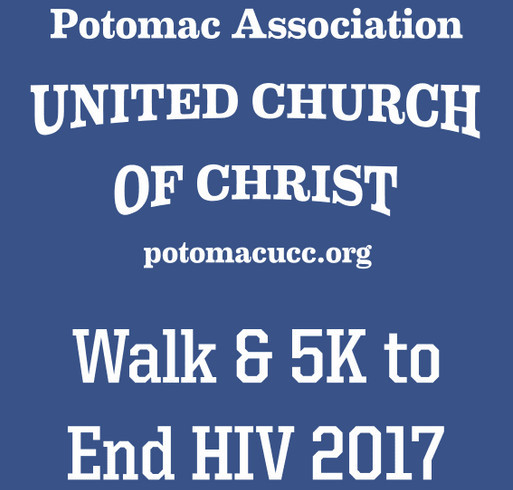 UCC 2017 Walk & 5k to End HIV shirt design - zoomed