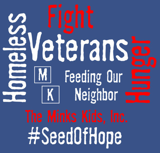 Feeding Our Nations Homeless Veterans shirt design - zoomed