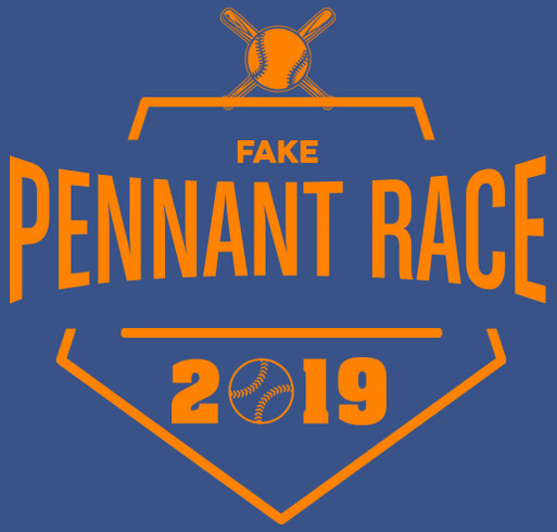 2019 Fake Pennant Race shirt design - zoomed