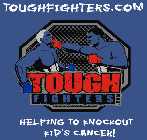 Knocking Out Kid's Cancer! shirt design - zoomed
