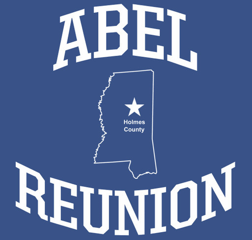 Abel Family of Holmes County Mississippi shirt design - zoomed