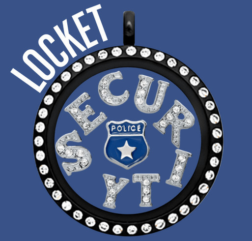 Locket Security Tshirt - Supporting Andy shirt design - zoomed