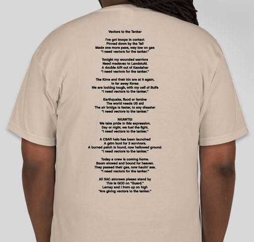 Shell 77 Fundraiser - unisex shirt design - back