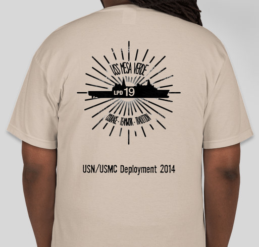 Mesa Verde FRG Fundraiser - unisex shirt design - back
