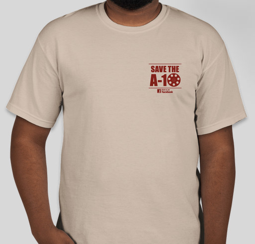 Save the A-10 Fundraiser for Chuck Norris' Charity, KickStart Kids! Fundraiser - unisex shirt design - front