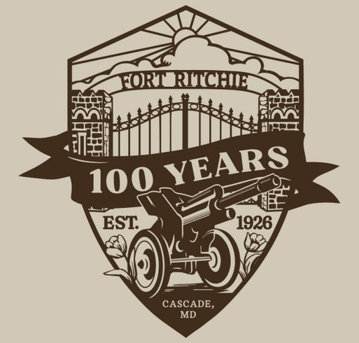 100th Anniversary T-shirt Fundraiser shirt design - zoomed