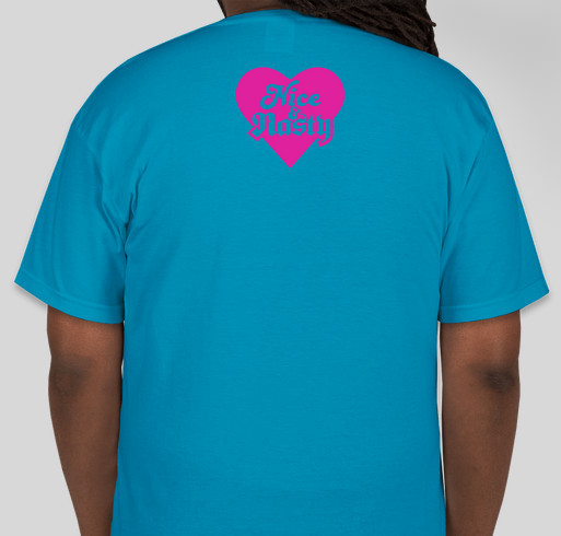 Raise for Ms Teeze LIttle princess medical treatment Fundraiser - unisex shirt design - back