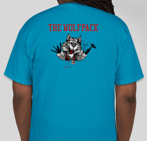 Wolfpack 2017 Fundraiser - unisex shirt design - back