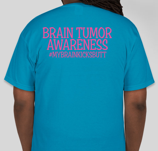 Alexus Neptune's Brain Tumor Fund Fundraiser - unisex shirt design - back