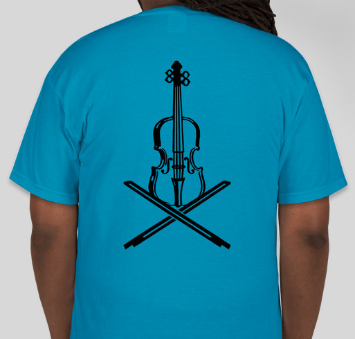 TMS Orchestra Fundraiser - unisex shirt design - back