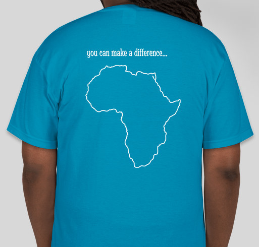 Water Wonders for Africa Fundraiser - unisex shirt design - back