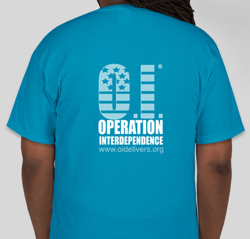 OIDelivers T-Shirt Fundraiser Fundraiser - unisex shirt design - back