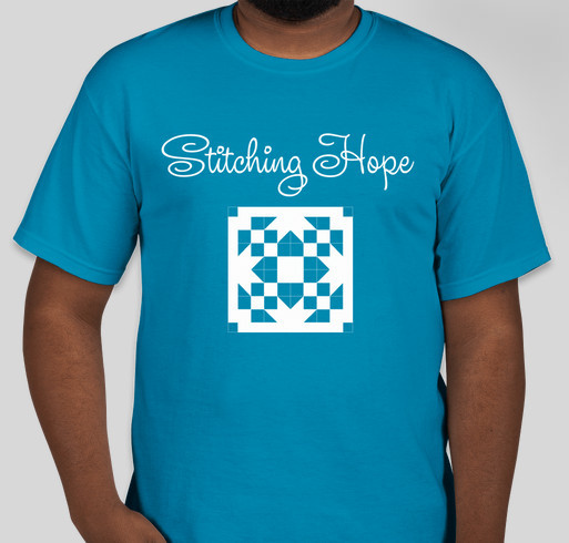 Quilters 'Stitch' Together! Fundraiser - unisex shirt design - small