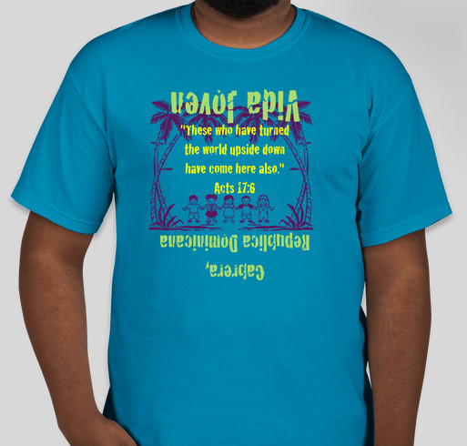 Vida Joven! Fundraiser - unisex shirt design - front