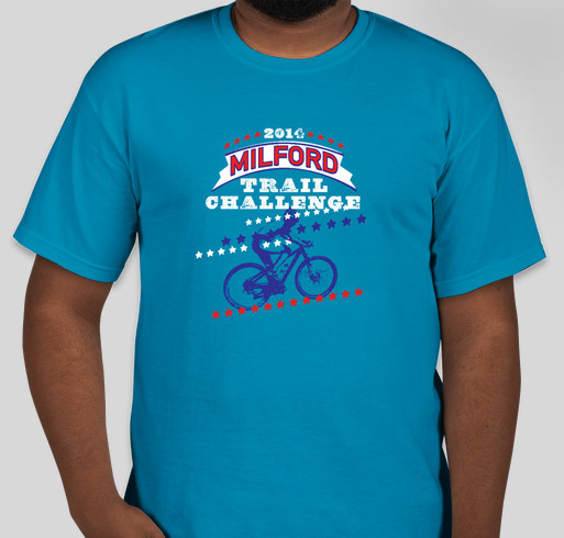 Milford Trail Challenge Fundraiser - unisex shirt design - front