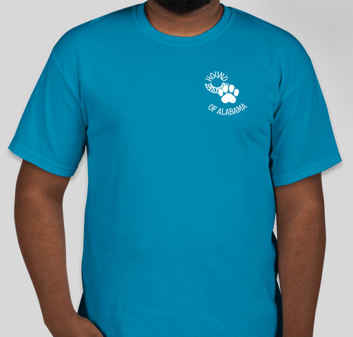 Basset Hound Rescue of Alabama Fundraiser - unisex shirt design - front