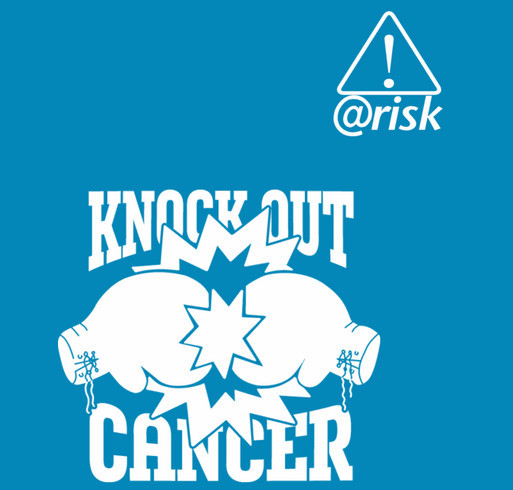 KNOCK OUT CANCER BY SUPPORTING THE JAMAICA CANCER SOCIETY shirt design - zoomed